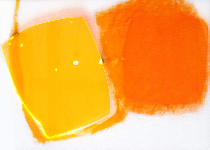 Souhvězdí z oranžového pole