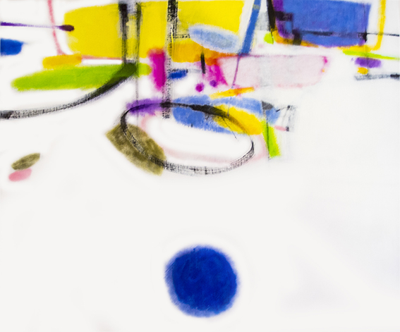 Krajina nad modrou skvrnou