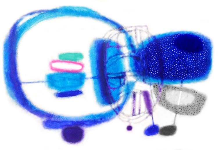 Přechází nebe sadem